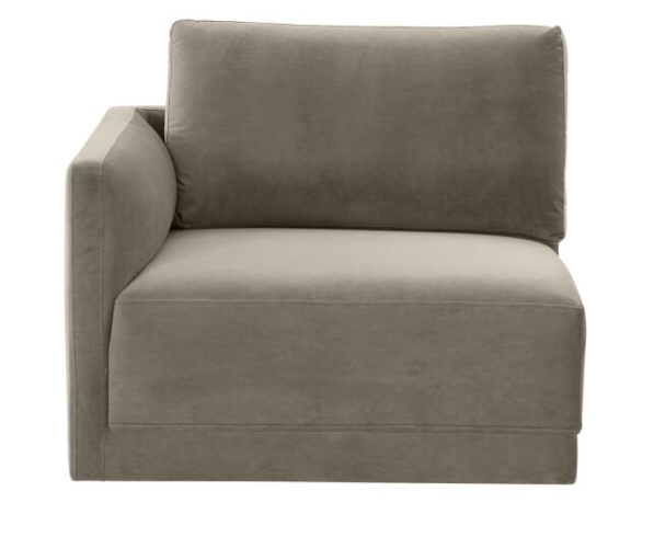 Dark beige Corner chair (similar to incomplete)