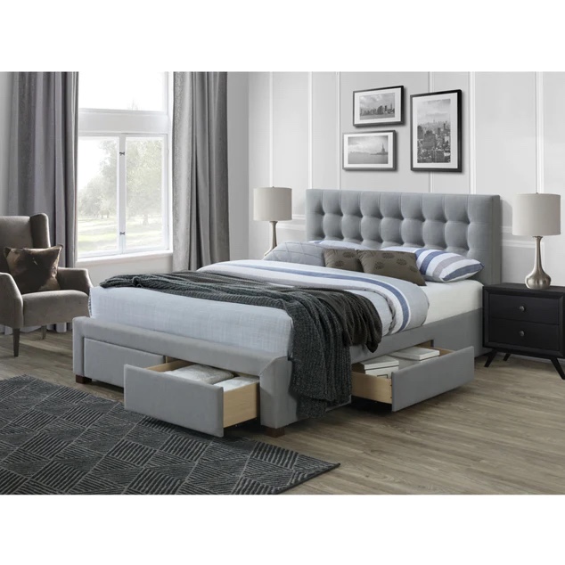 Kyla Platform Bed Frame with Storage Drawers( incomplete box 1/5 only - Headboard)