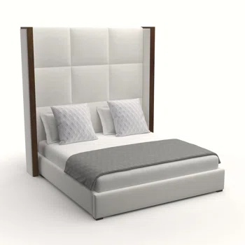 Alamance Upholstered Bed By Wade Logan( incomplete box 2/2)(size unknown)