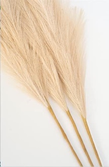 faux pampas grass 1 tan 2 beige 