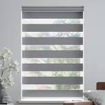 Zebra Shade Grey 34” W x 72” H 