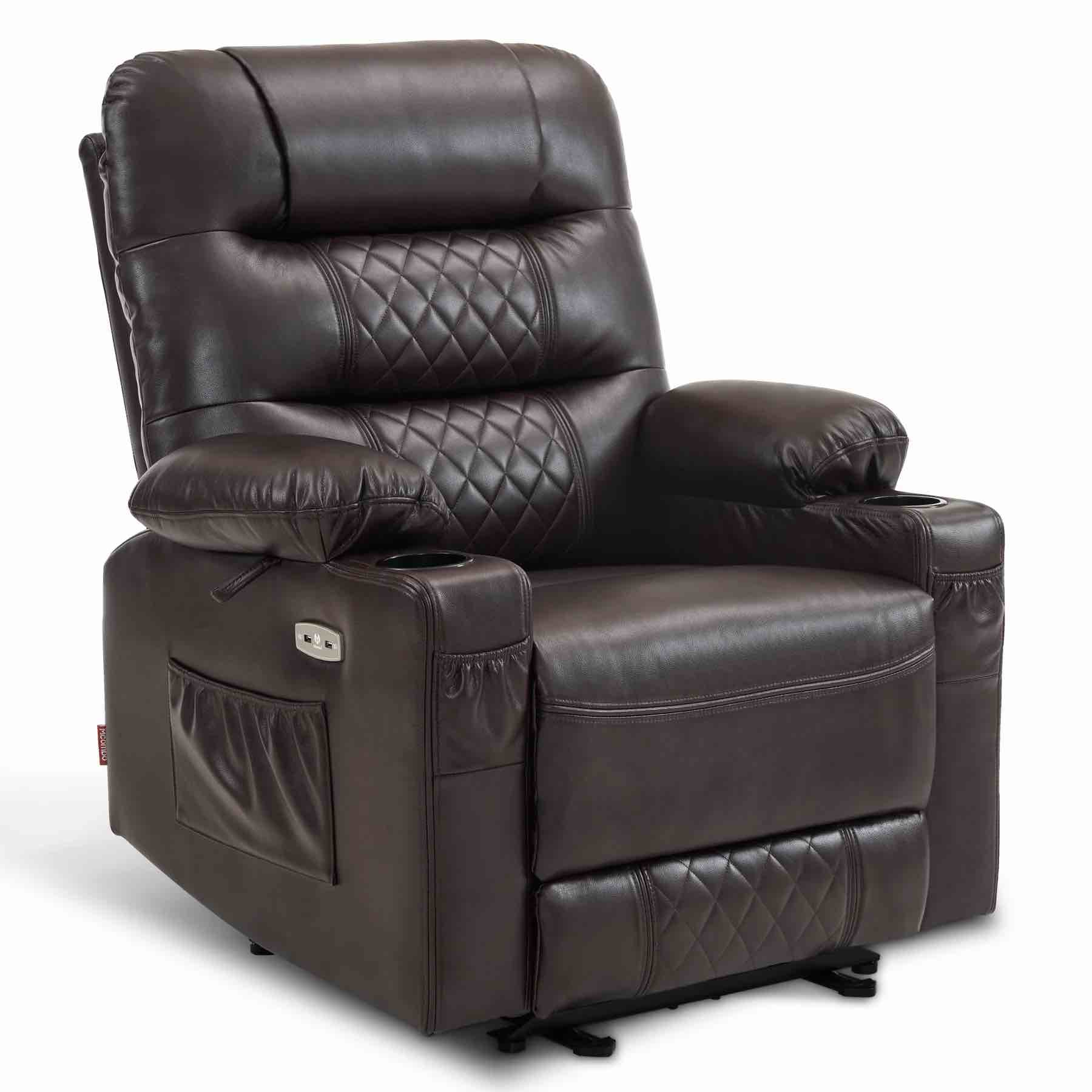 POWER RECLINER CHAIR 6160-PR621BLK-1 ( incomplete ) (base only) 