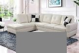 LIFE STYLE LEFT / RIGHT ARM SOFA- BEIGE (F09701B-C) (COMPLETE SET , 2 BOXES FOR PICK UP )