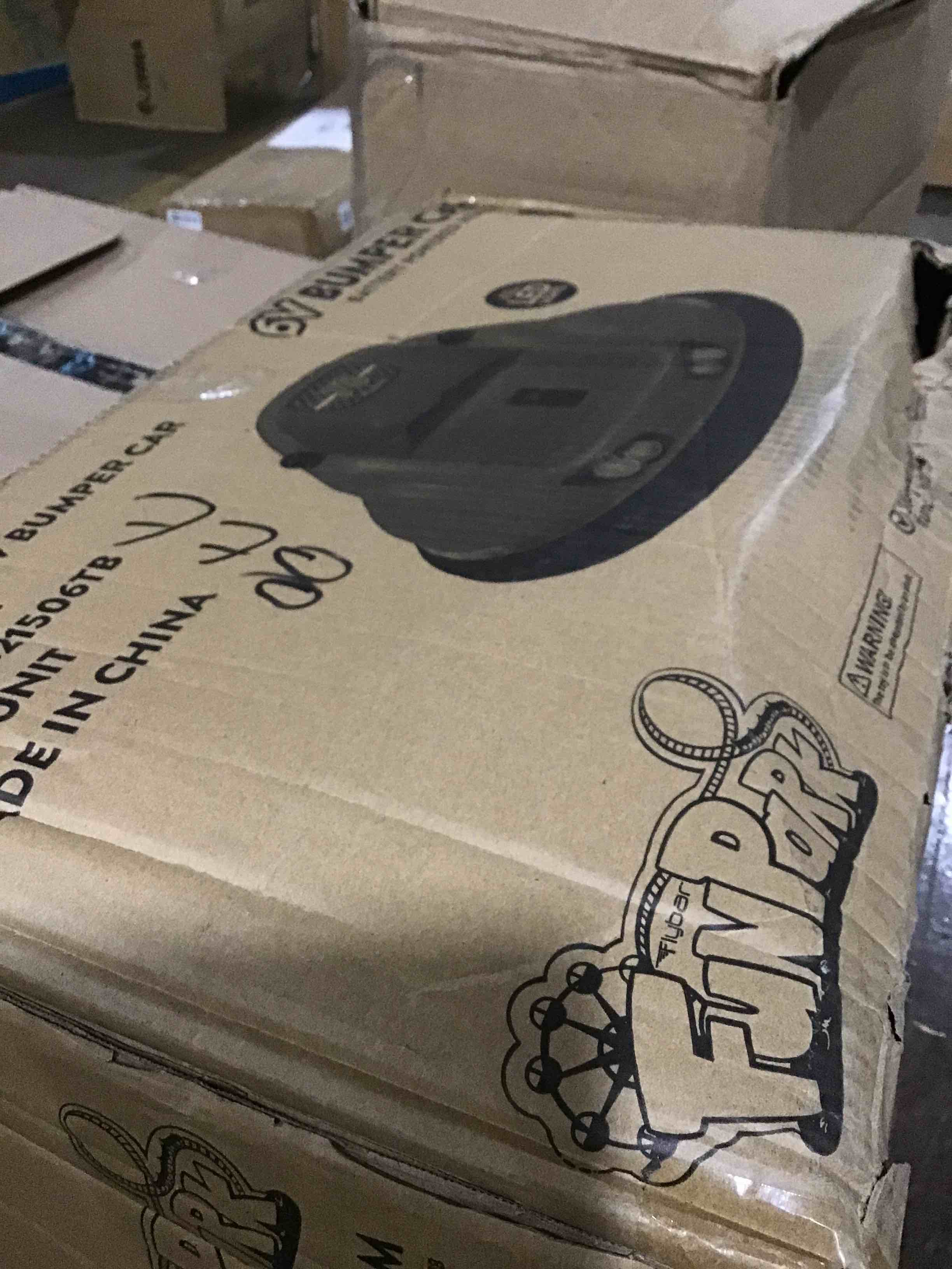 Flybar Electric Ride On Bumper Car Vehicle for Kids and Toddlers, Baby Bumper Car for Kids Ages 1.5 - 4 Years, LED Lights, 360 Degree Spin, Supports up to 66 pounds (6V Turquoise)