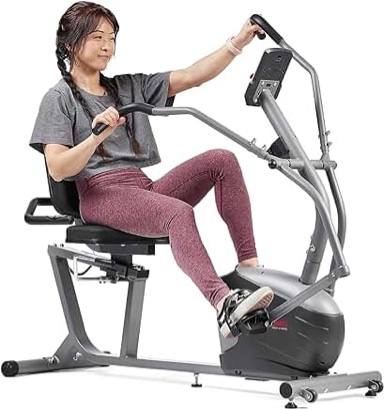 Compact performance fit fitness bike with dual motion