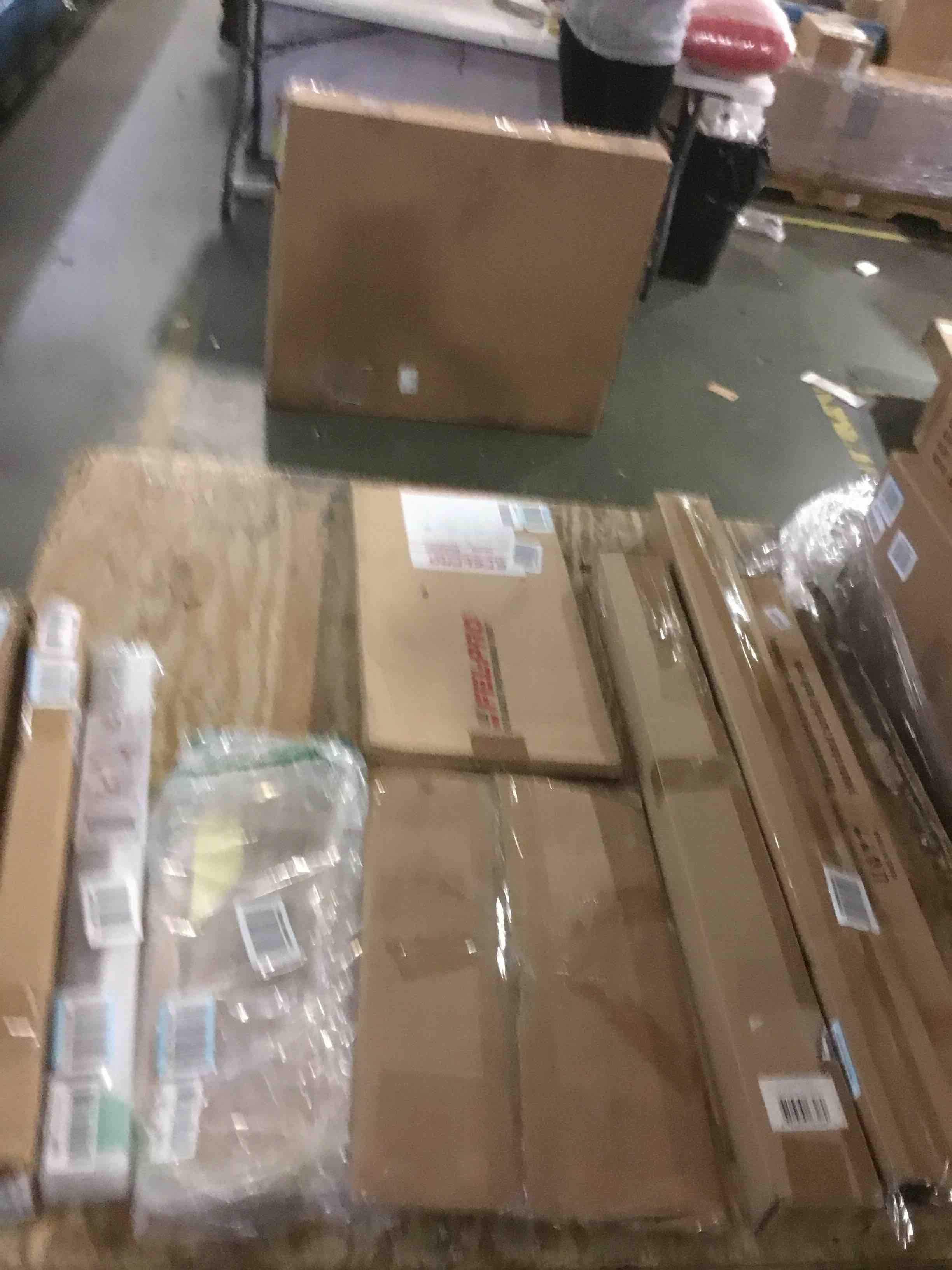 assorted miscellaneous items (curtain rods, closet rod ,window blinds and more)
