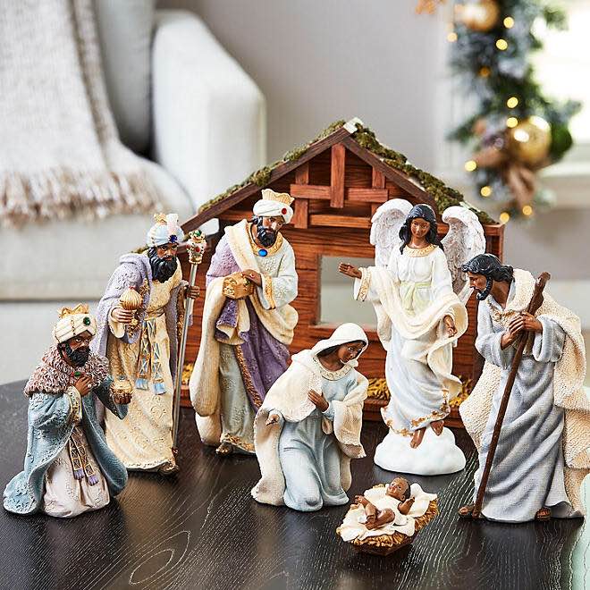 Member's Mark 9-Piece Nativity - Multicultural