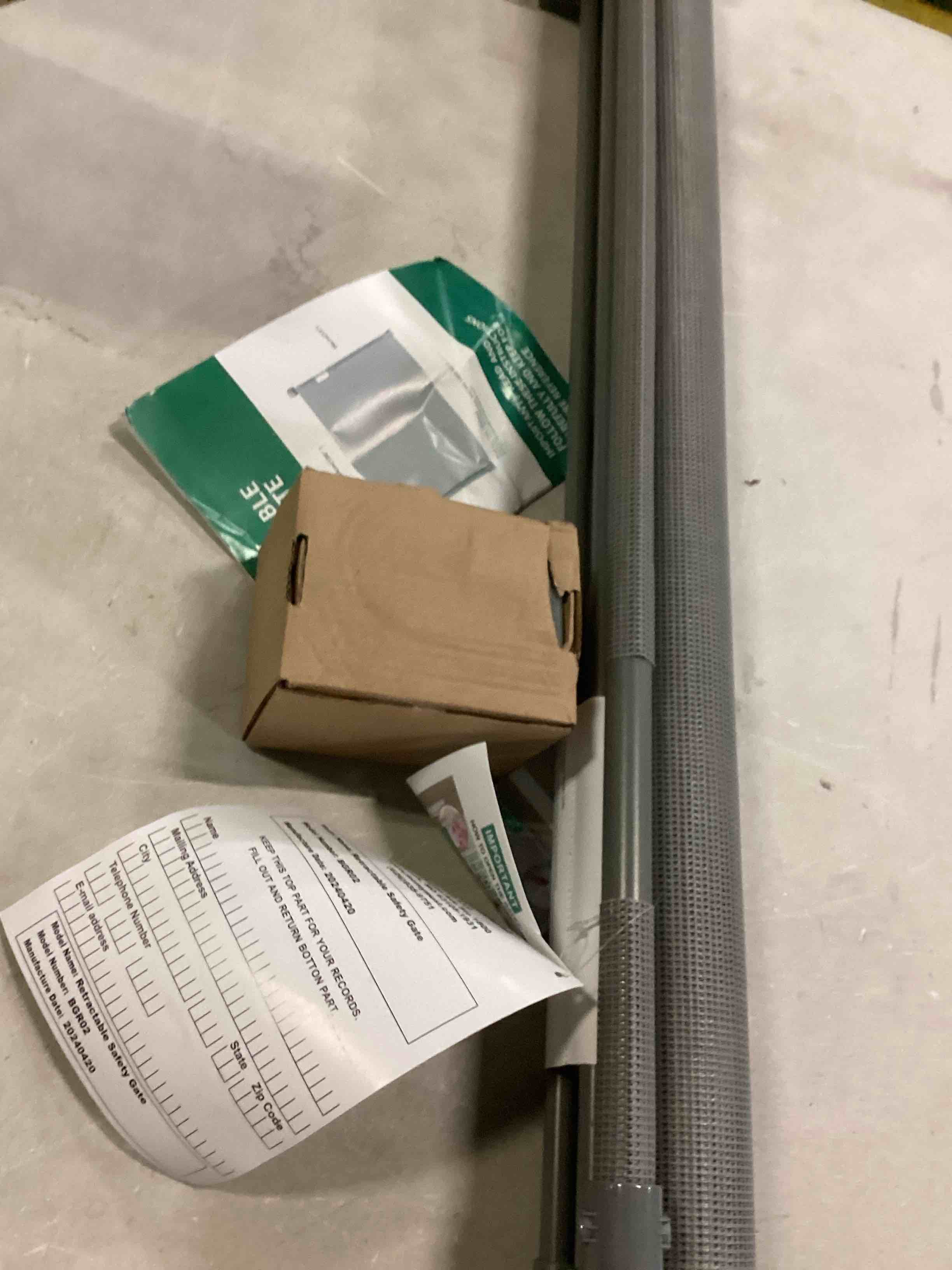 Retractable Baby Gates Extra Wide 100in, OneSide Operation Extra Long