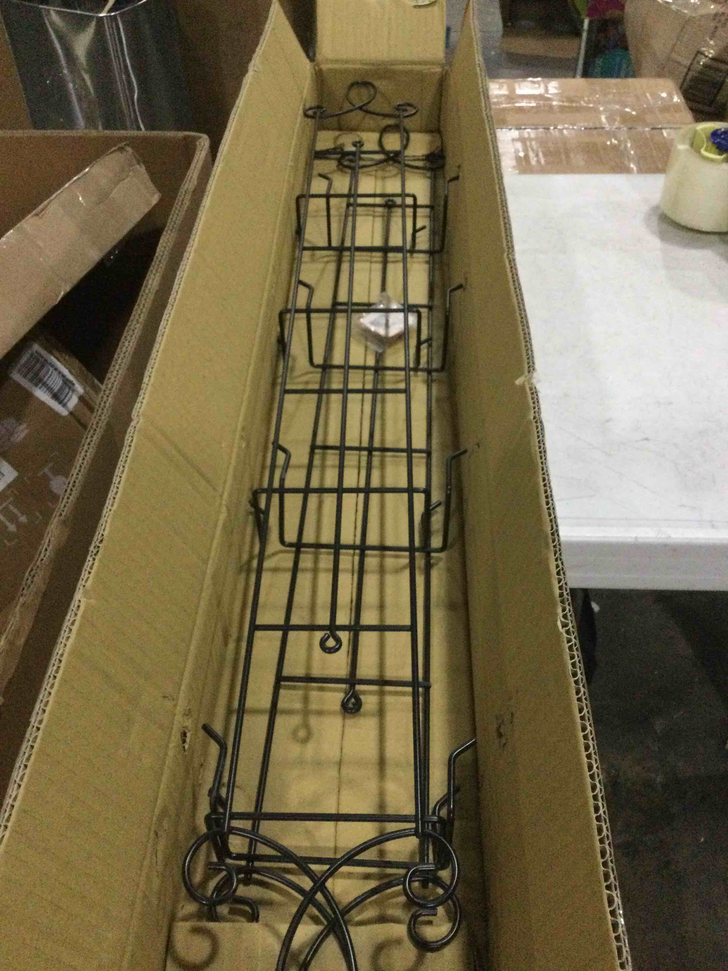 HOHIYA 2pc Plate Hangers for the wall Display Rack Holders Metal