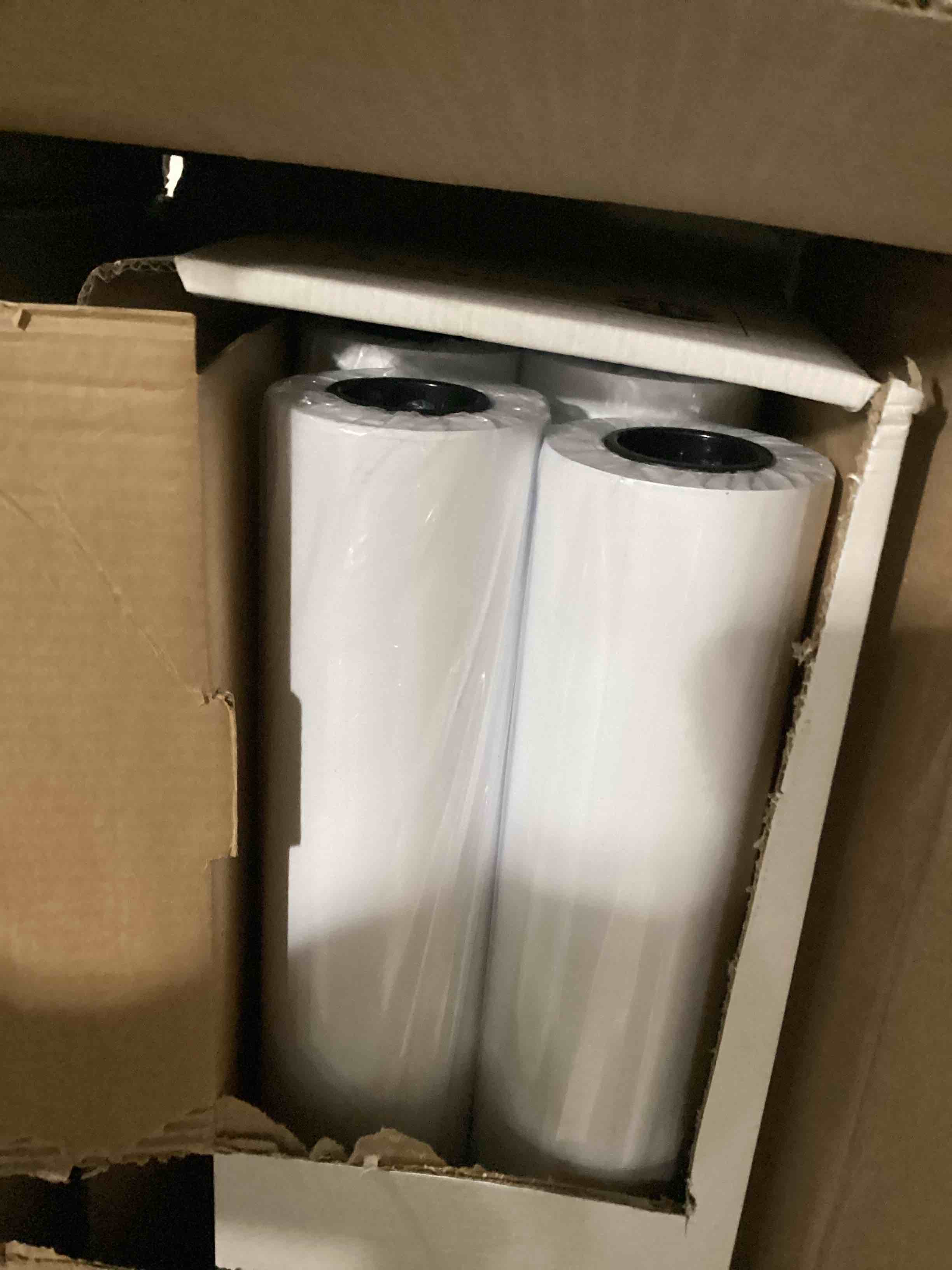 ACYPAPER Plotter Paper 36 x 150, CAD Paper Rolls, 20 lb. Bond Paper on