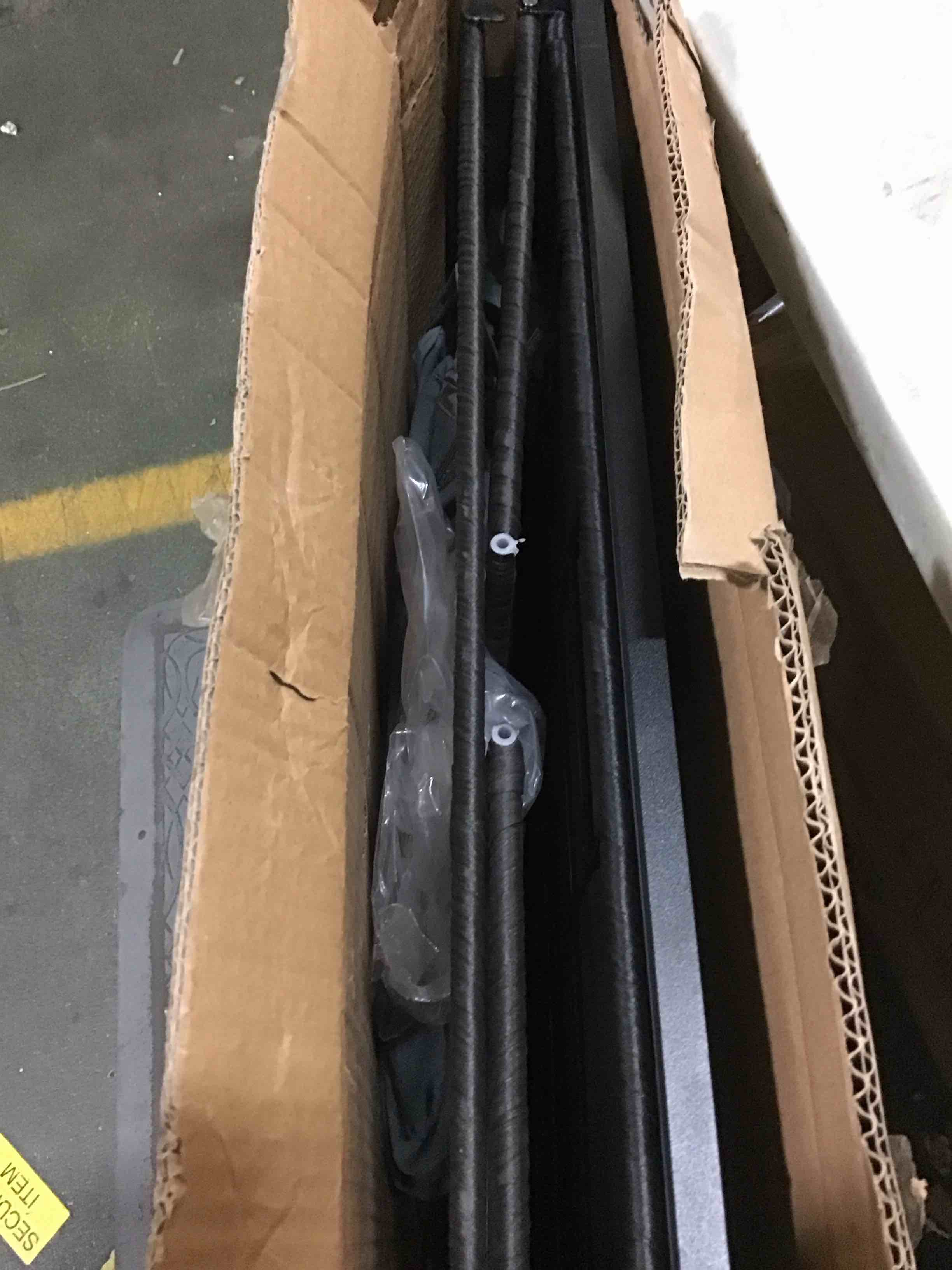 Laundry Hamper with Heavy Duty Caster Wheels; 3 Sections Clothes Hamper with Lid; 132L Laundry Basket with Removable Liner Bag; Laundry Sorter with Metal Handle (Grey)