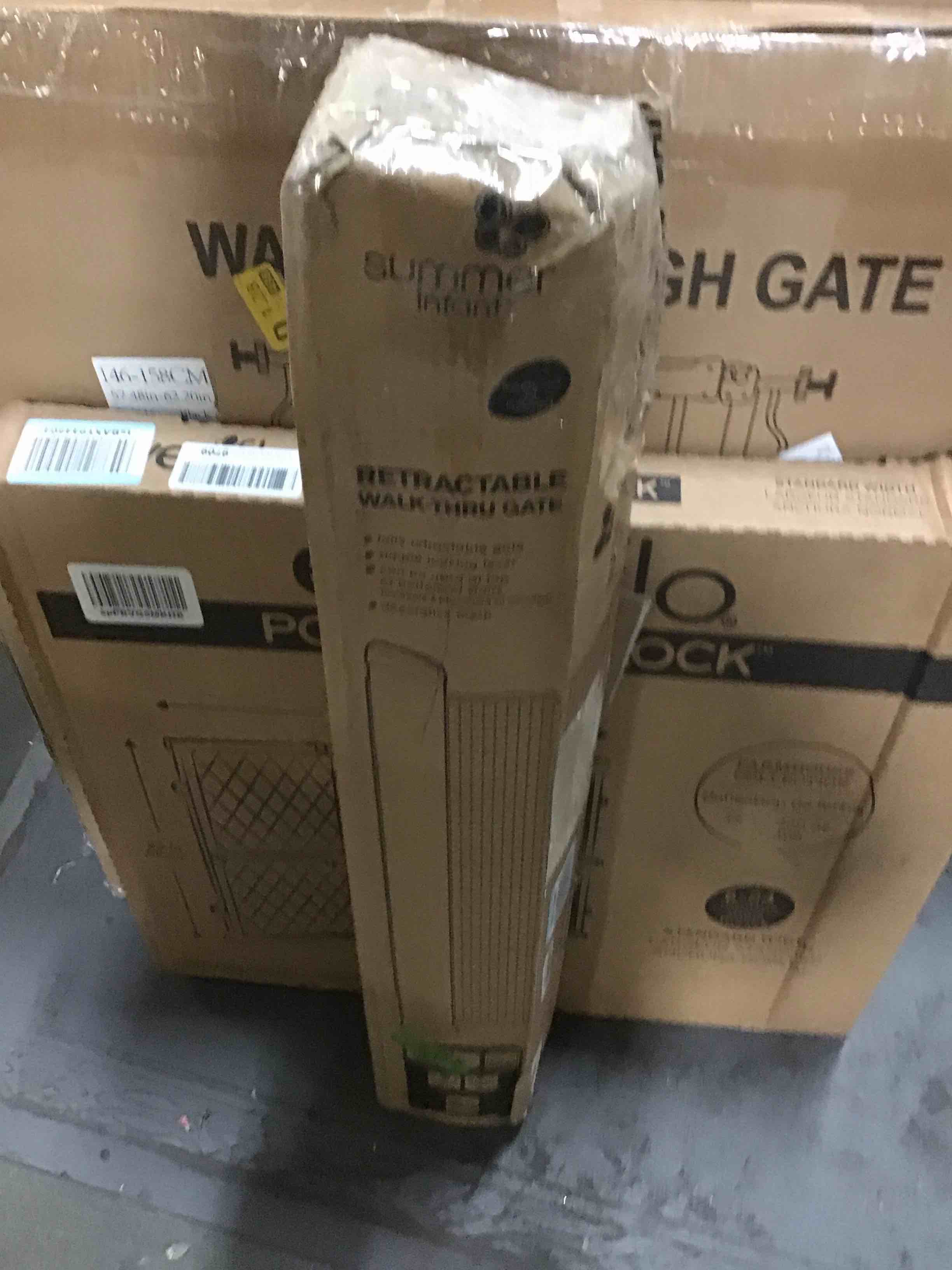 Assorted of Baby Gate or Retractable Gate  (Includes variety of Models, colors, Brands and Size) 