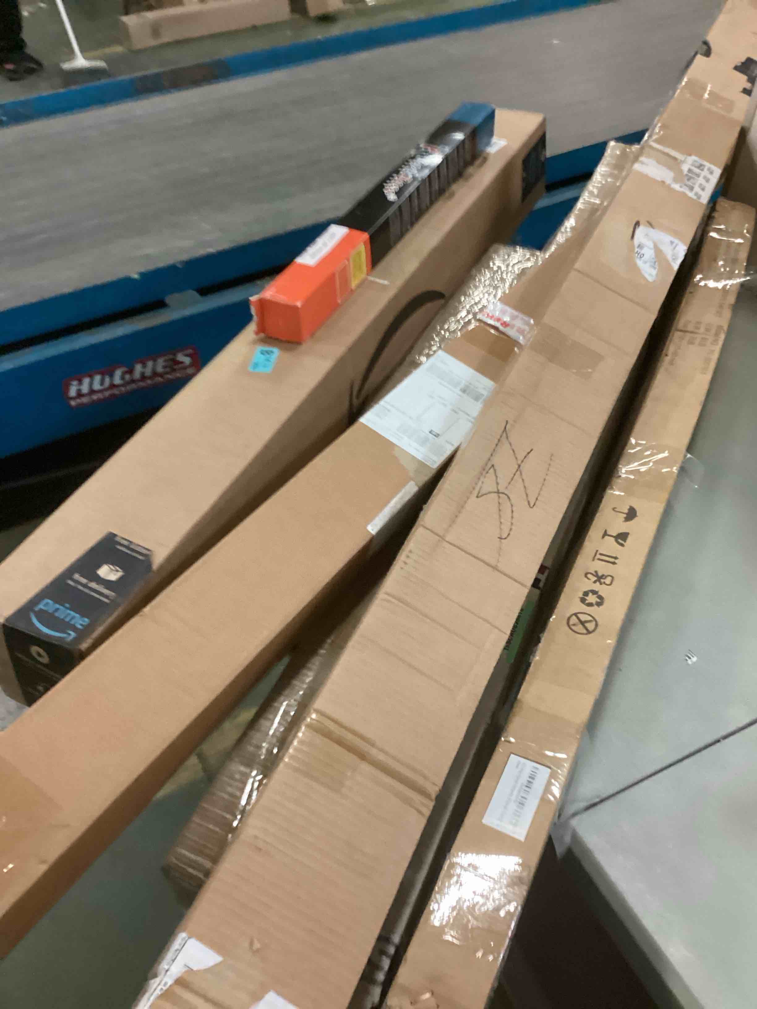 Assortment of Miscellaneous products (May Include cordless shade, curtain rods, retractable baby gate, Led universal linear lamp and more or other use)