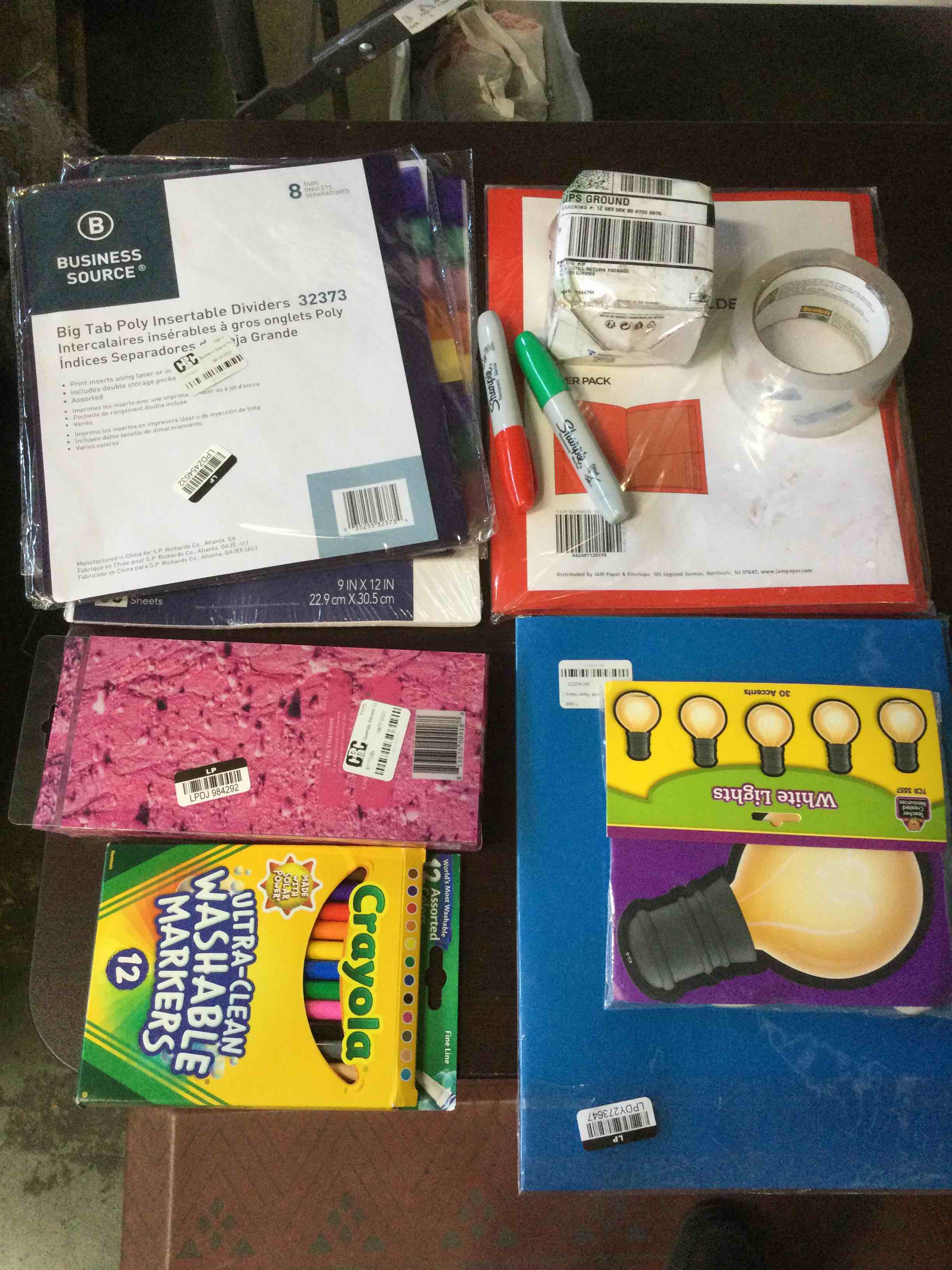 Assorted Office Supplies