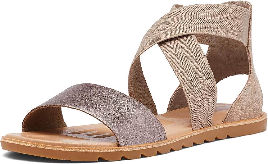 Sorel Women's Ella II Sandal - Brown , Snake