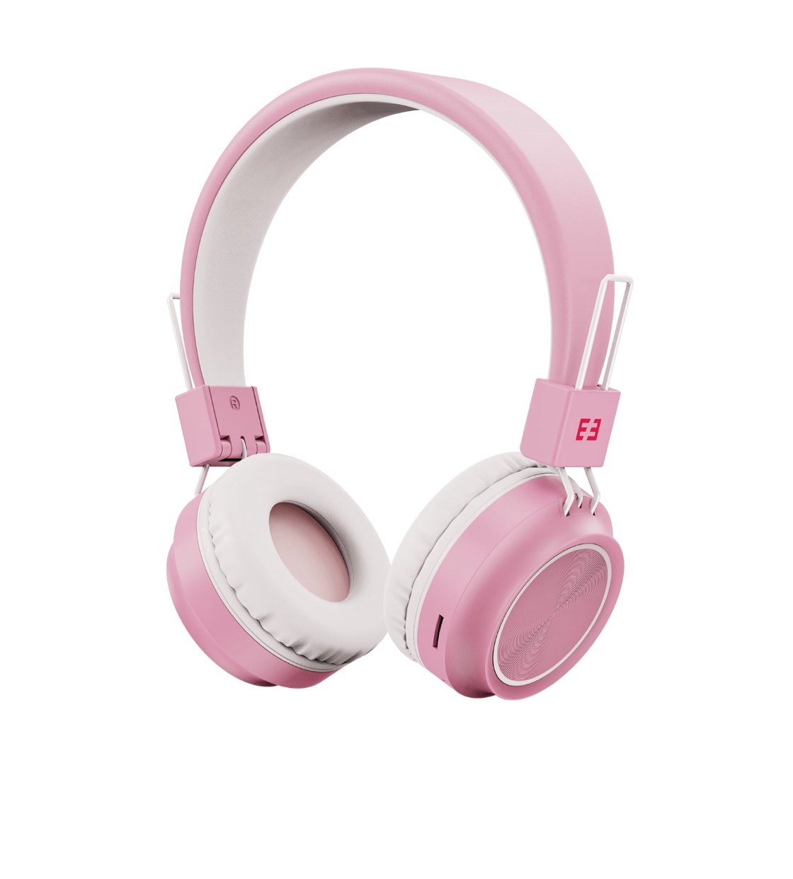 SEENDA Kids Bluetooth Headphones with Microphone,Volume Limit 85/94dB, On-Ear Kids Headphone for Girls Boys Youth Stereo Sound, Foldable Kids Wireless Headphones for School Pink