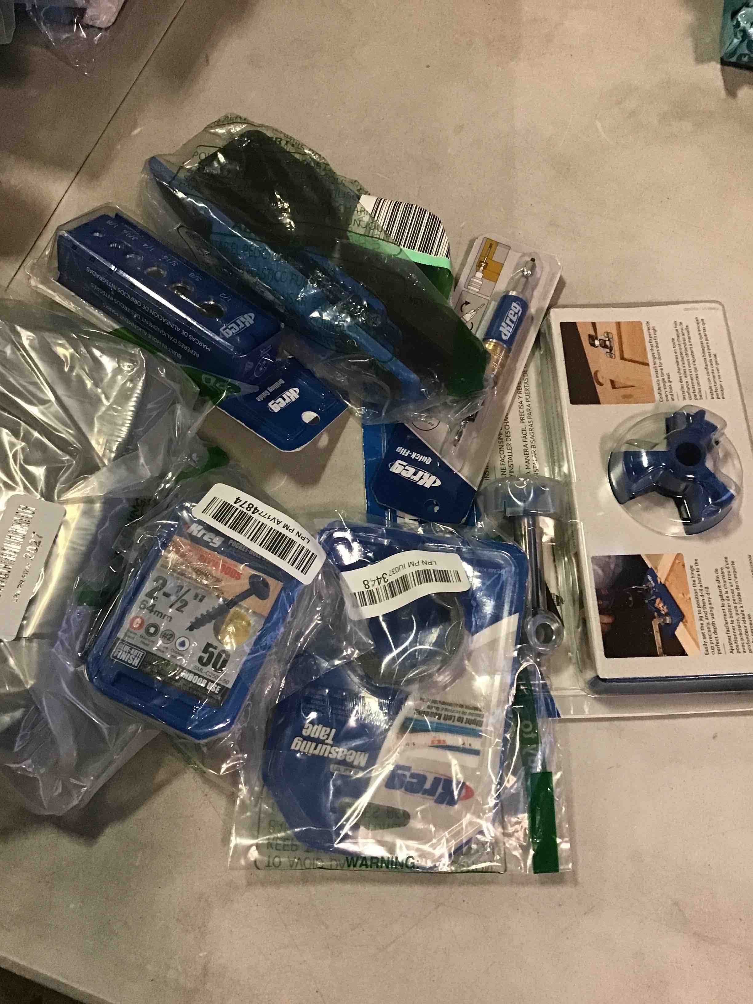 Assorted of Items Tools Kreg (variety) 
