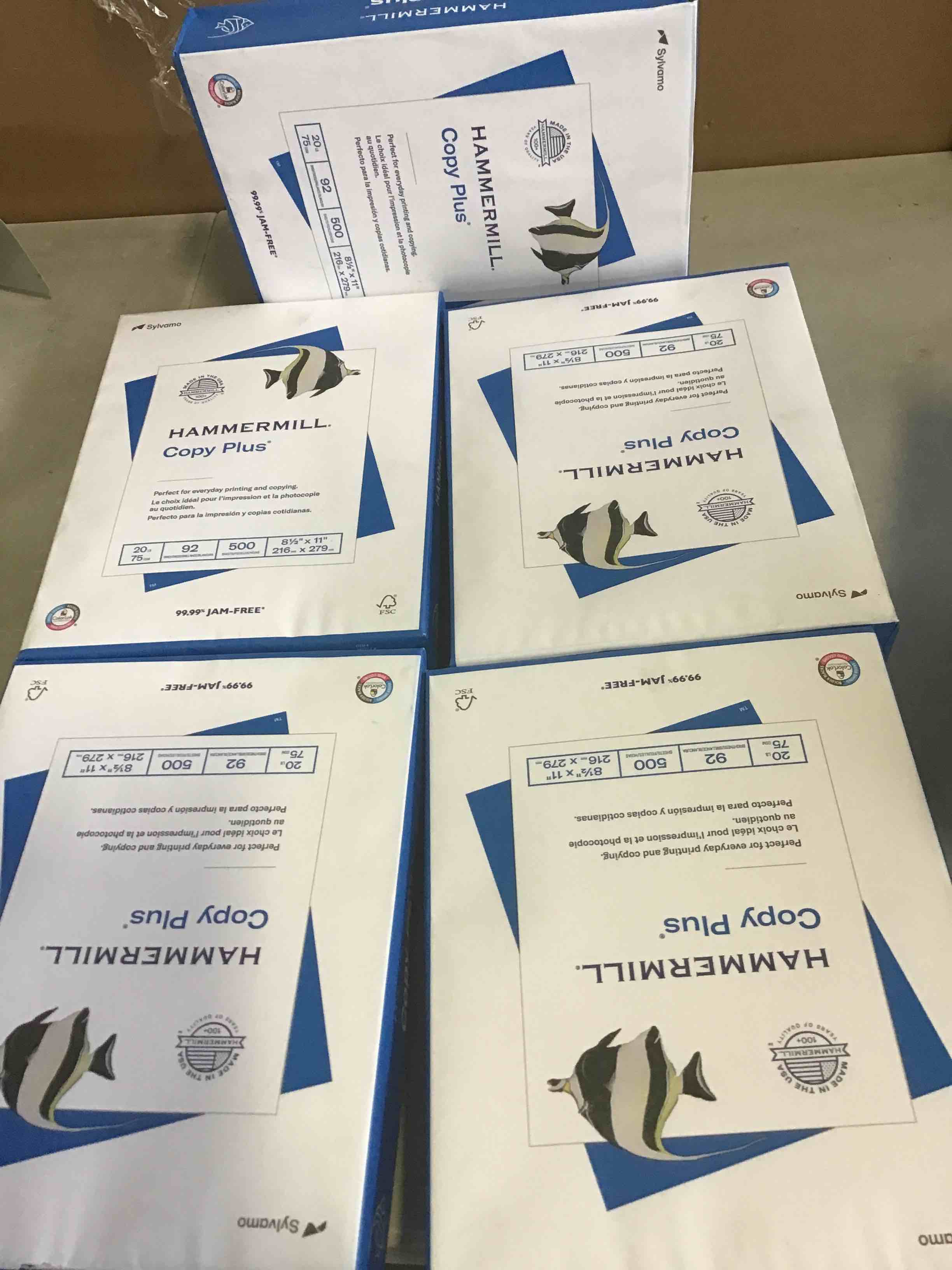 ( case of 5 pack count 500sheets) Hammermill(R) Copy Plus Paper, 8 1