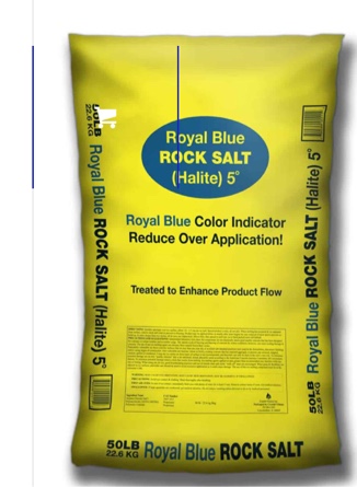 royal blue rock saltt halite 50 Lbs 