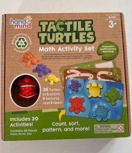 Hand2Mind Tactile Turtles Math Activity Set