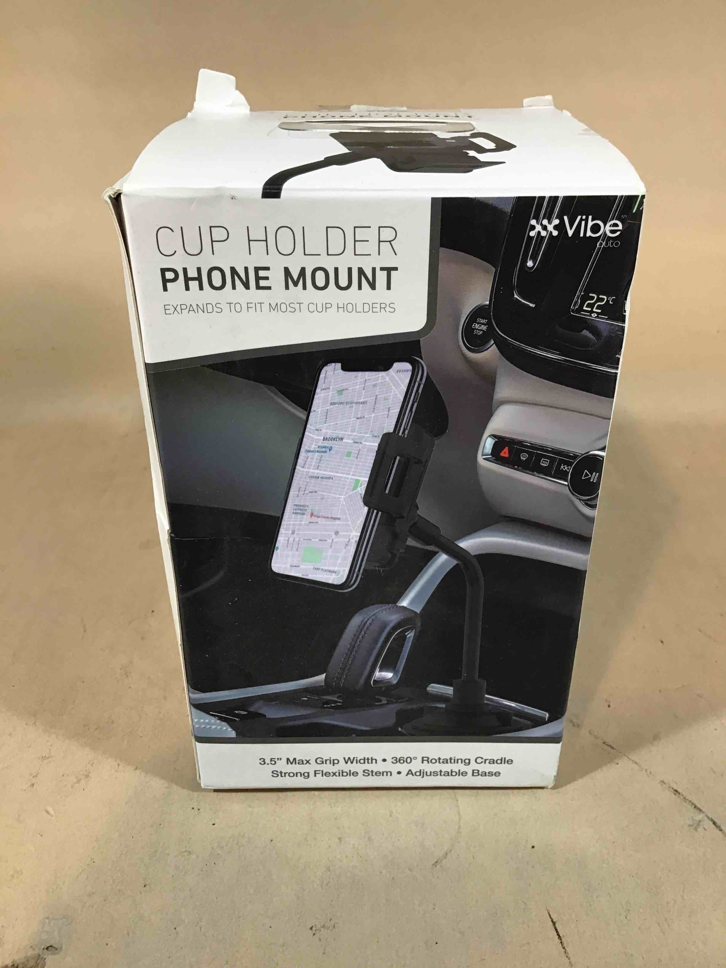 Vibe Auto Cup Holder Phone Mount