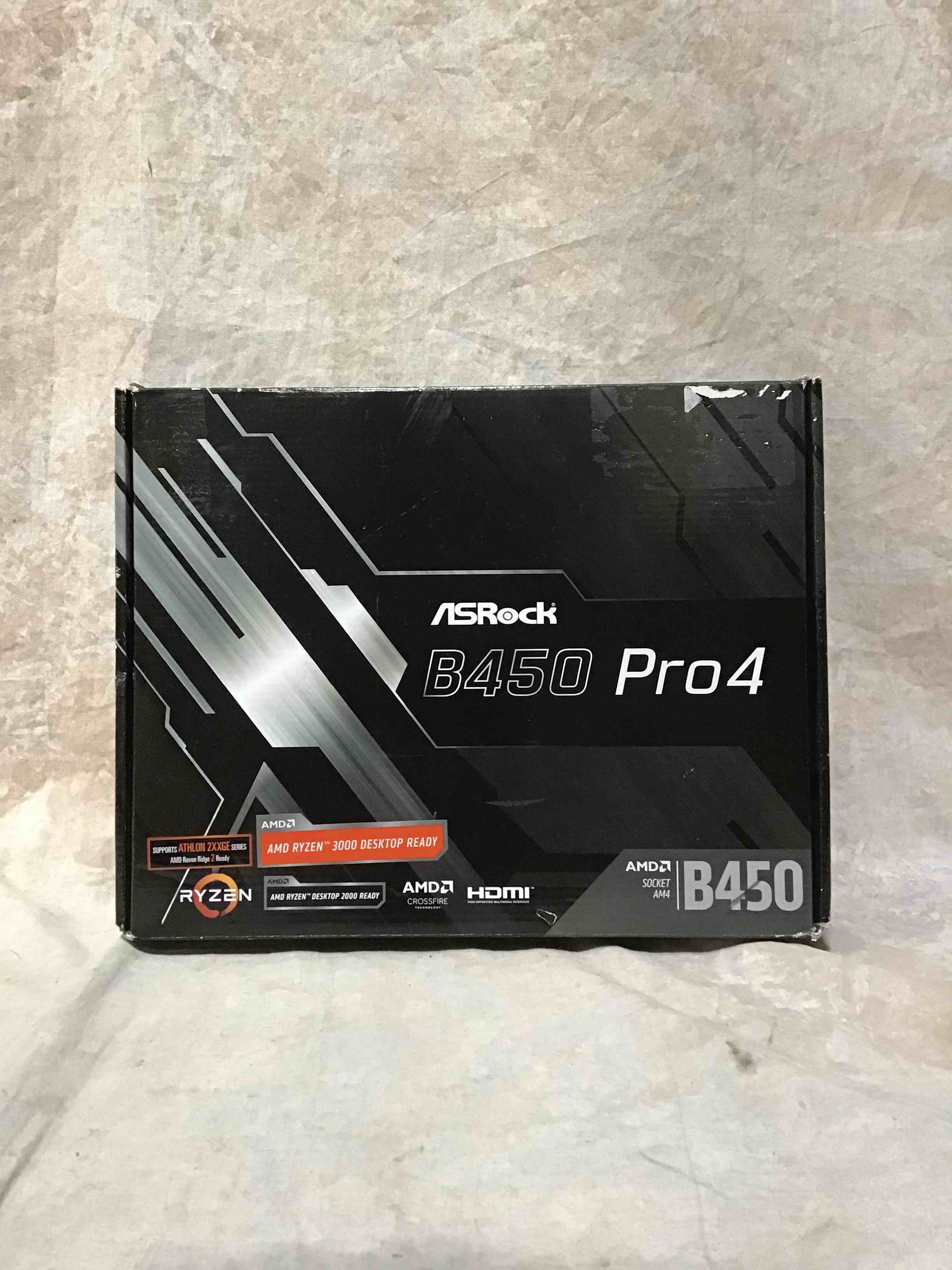 ASRock Ryzen B450 Pro4 Motherboard 