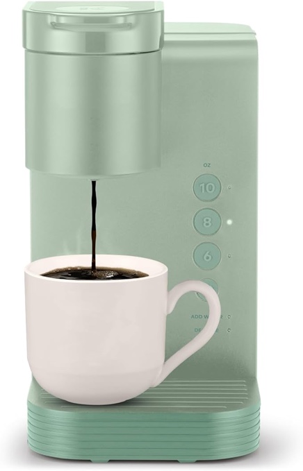 Single Serve Coffee Maker,Multicolor (Color : Green)
