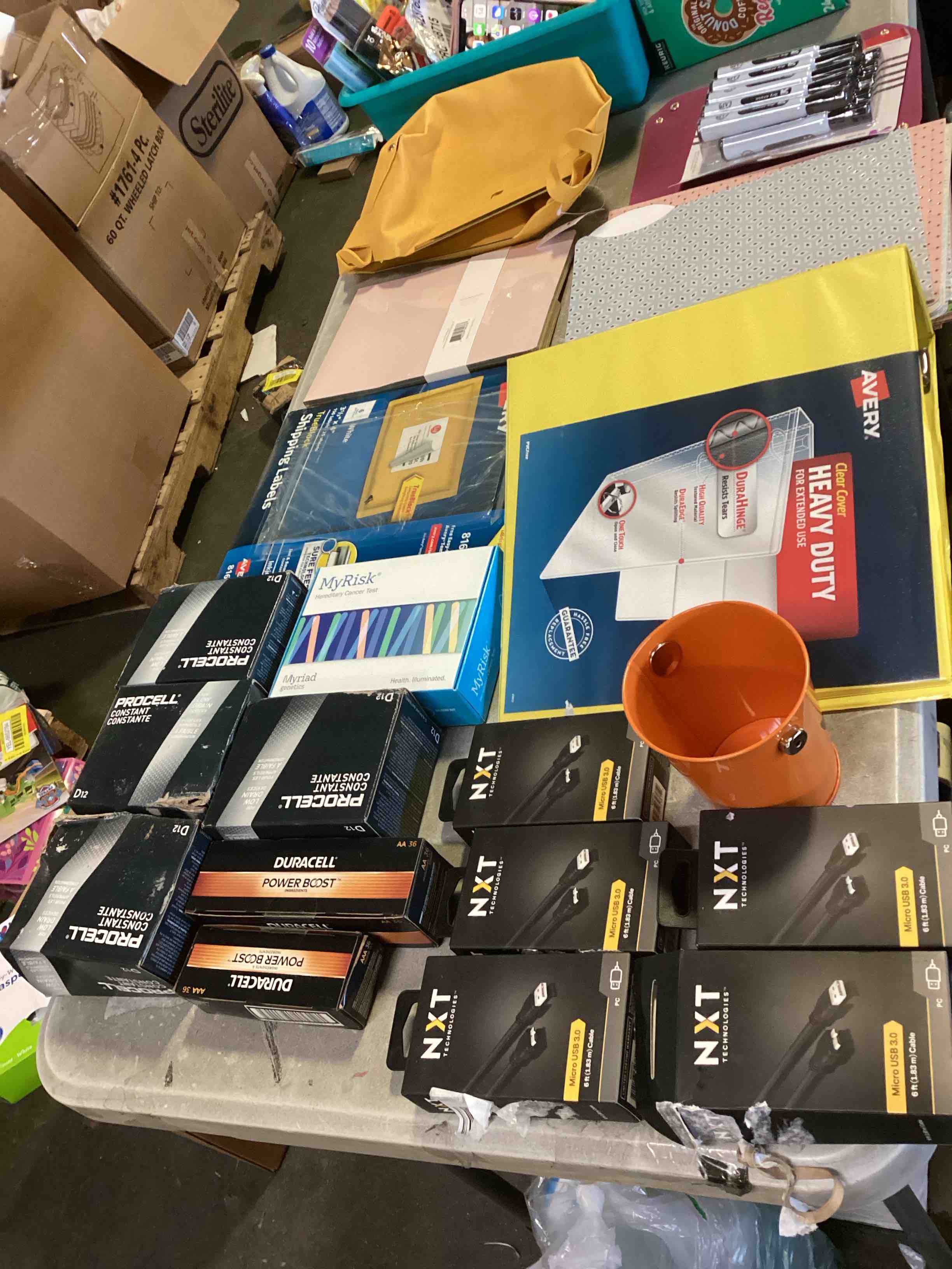 assorted office & school supplies