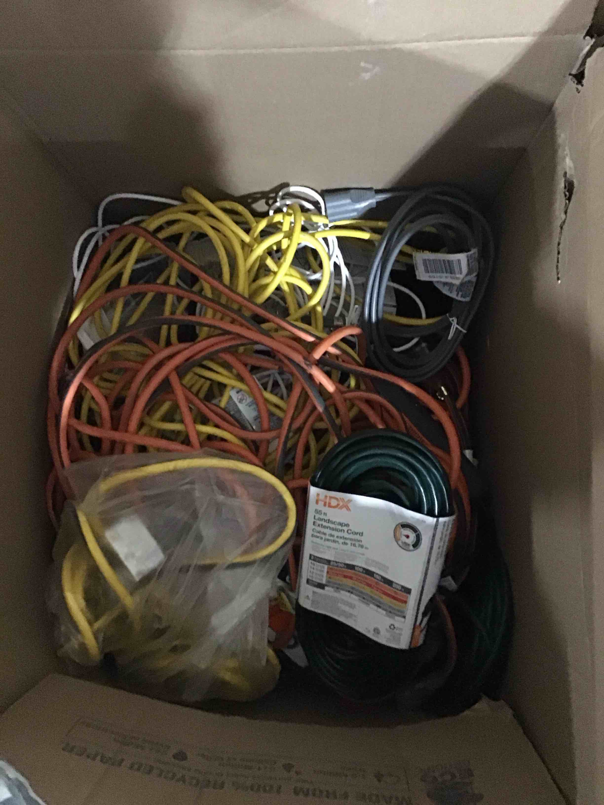 Assortment of Extension Cords
