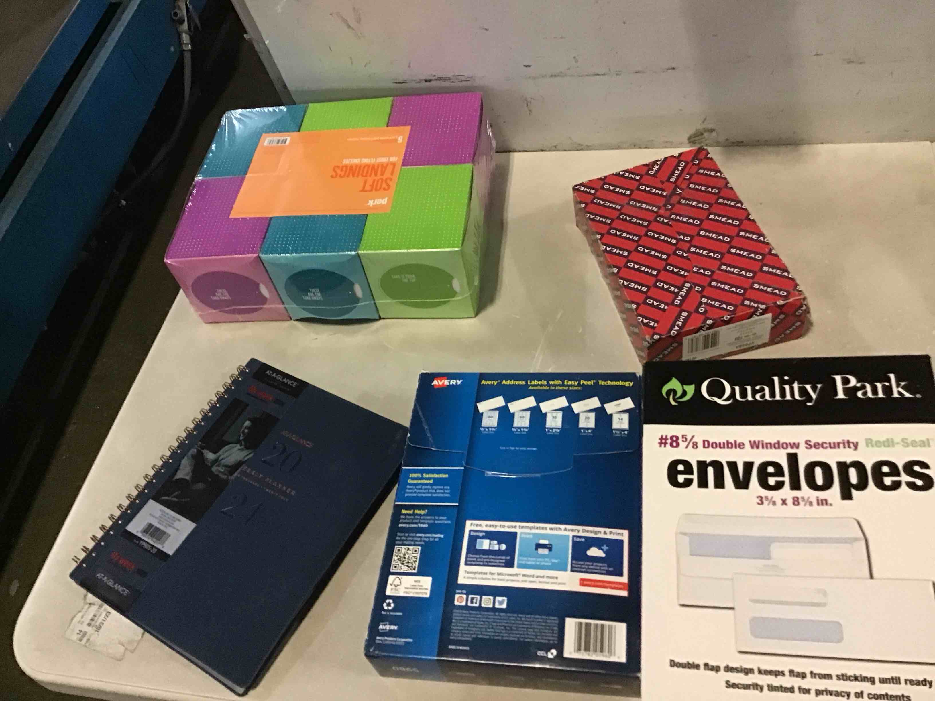 assorted school & office supplies 
