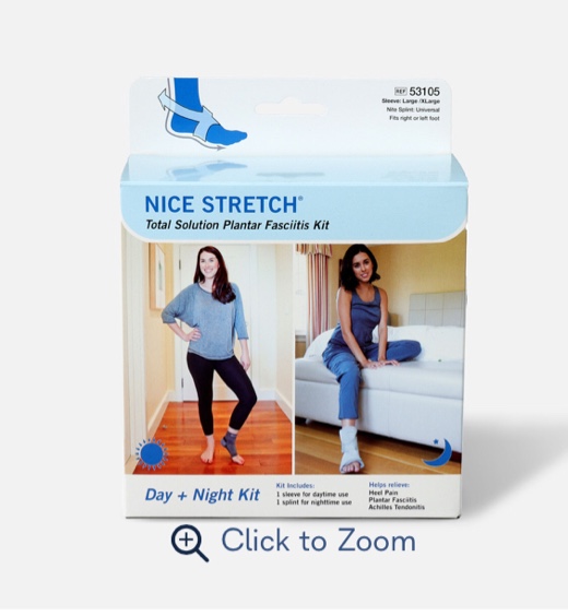 Nice Stretch Total Solution Plantar Fasciitis Relief Kit S/M