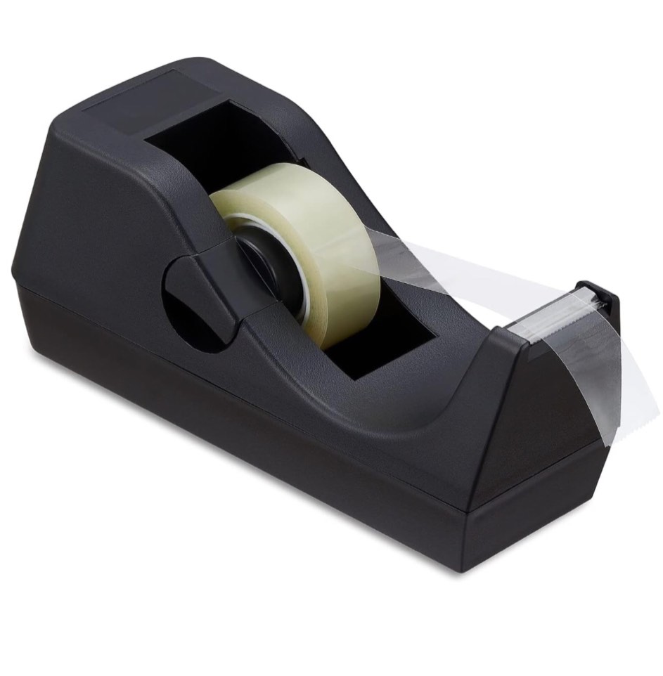 Staples 130674 Desktop Tape Dispenser Black