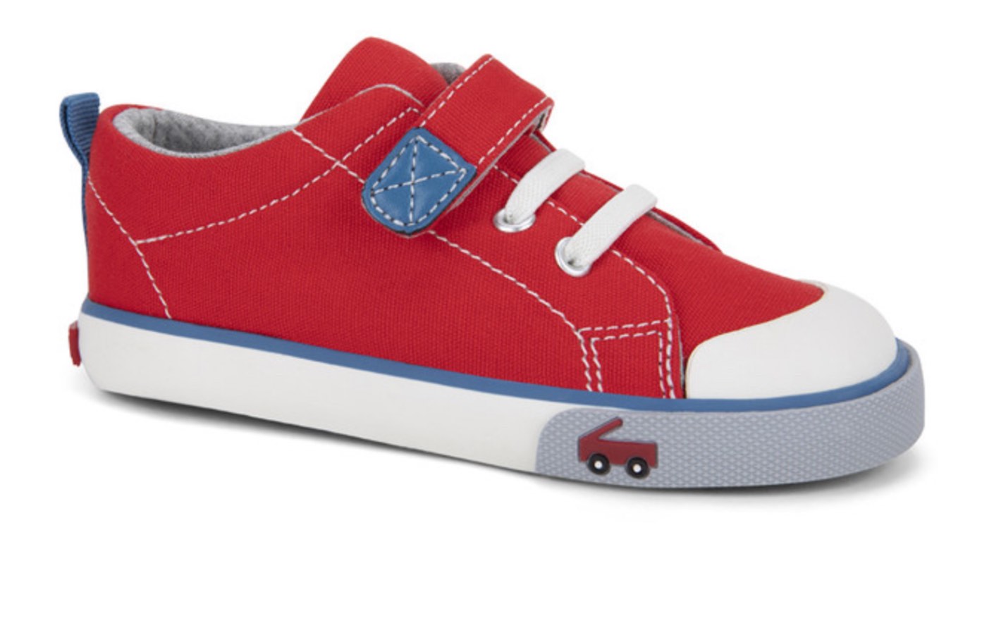 see Kai run stevie II red/blue toddler 4