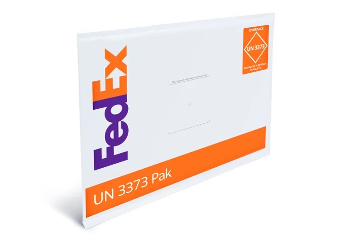 FedEx® UN 3373 Pak 100 per init 