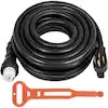 VEVOR 20 ft. Generator Extension Cord 250-Volt 50 Amp UL Listed Generator Power Cord with Twist Lock Connectors