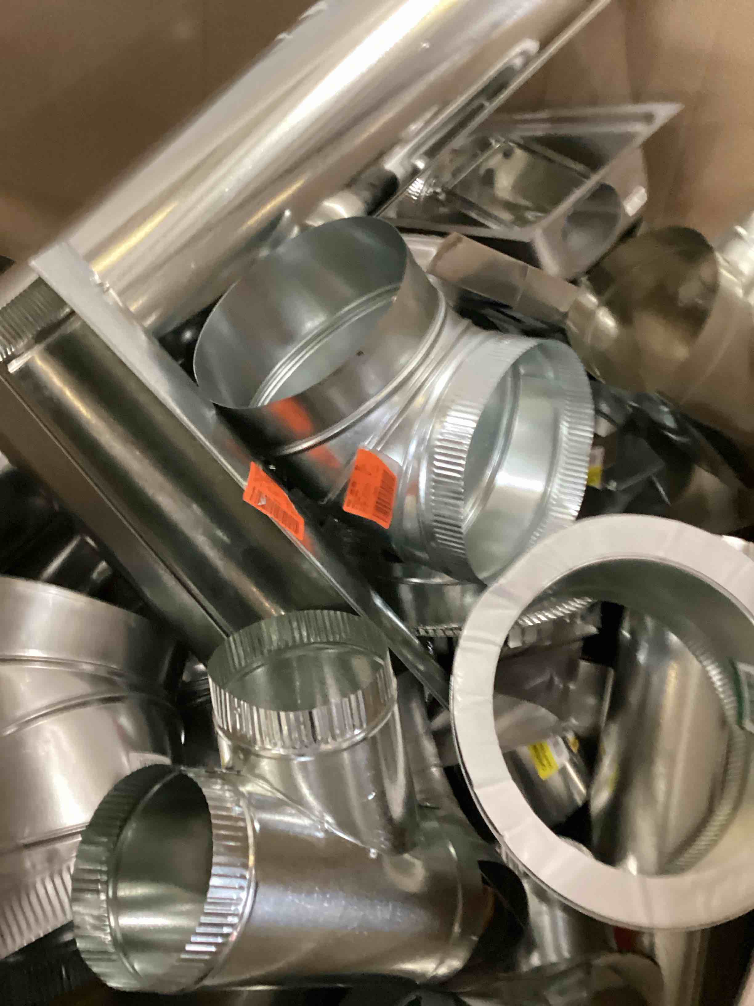 Assortments of Miscellaneous Ducts