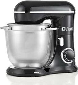 Kitchen in the box Stand Mixer, 4.5QT+5QT Two bowls Electric Food Mixer, 10 Speeds Kitchen Mixer for Daily Use with Egg Whisk,Dough Hook,Flat Beater 