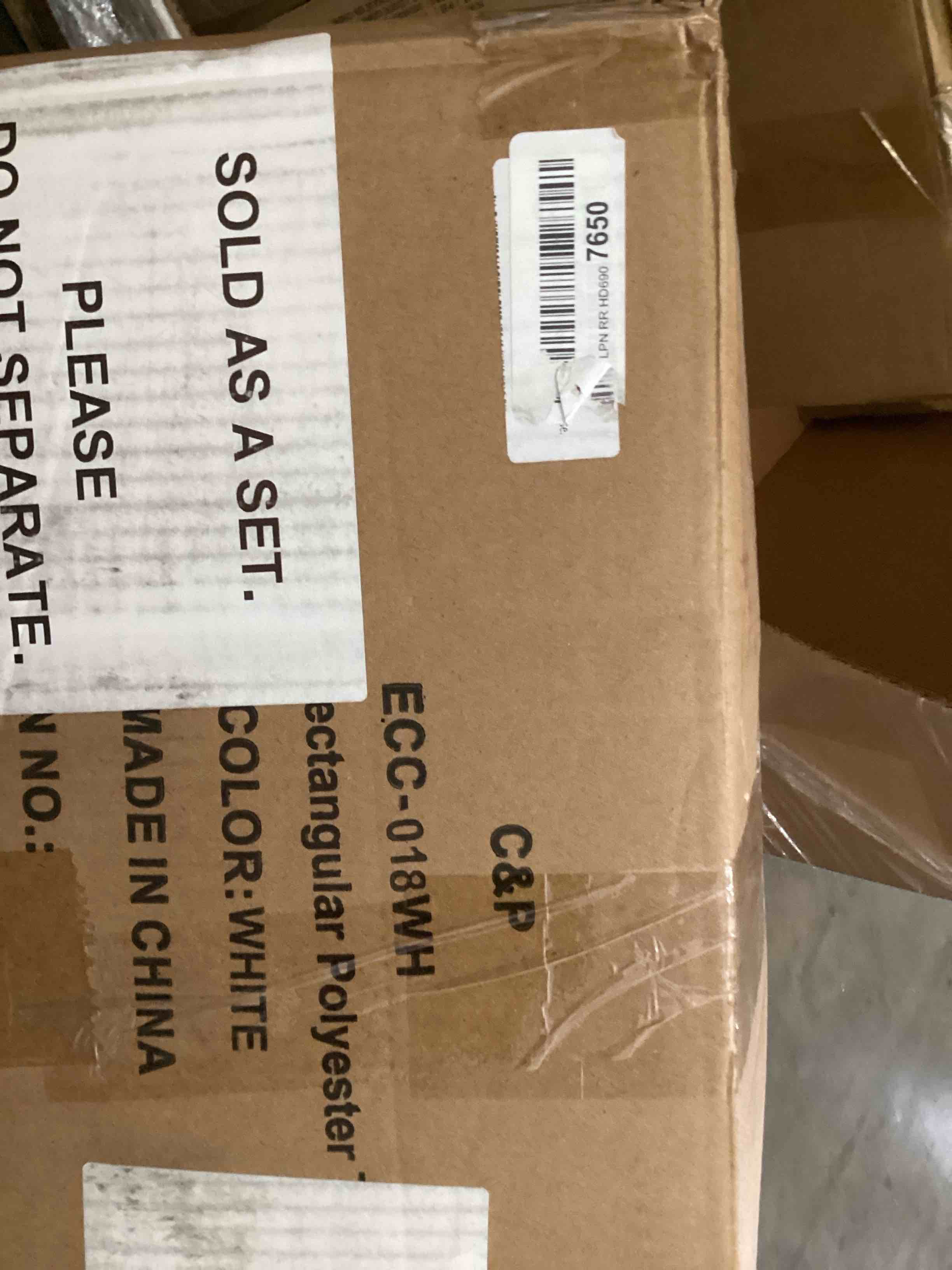 Rectangular Polyester Table 