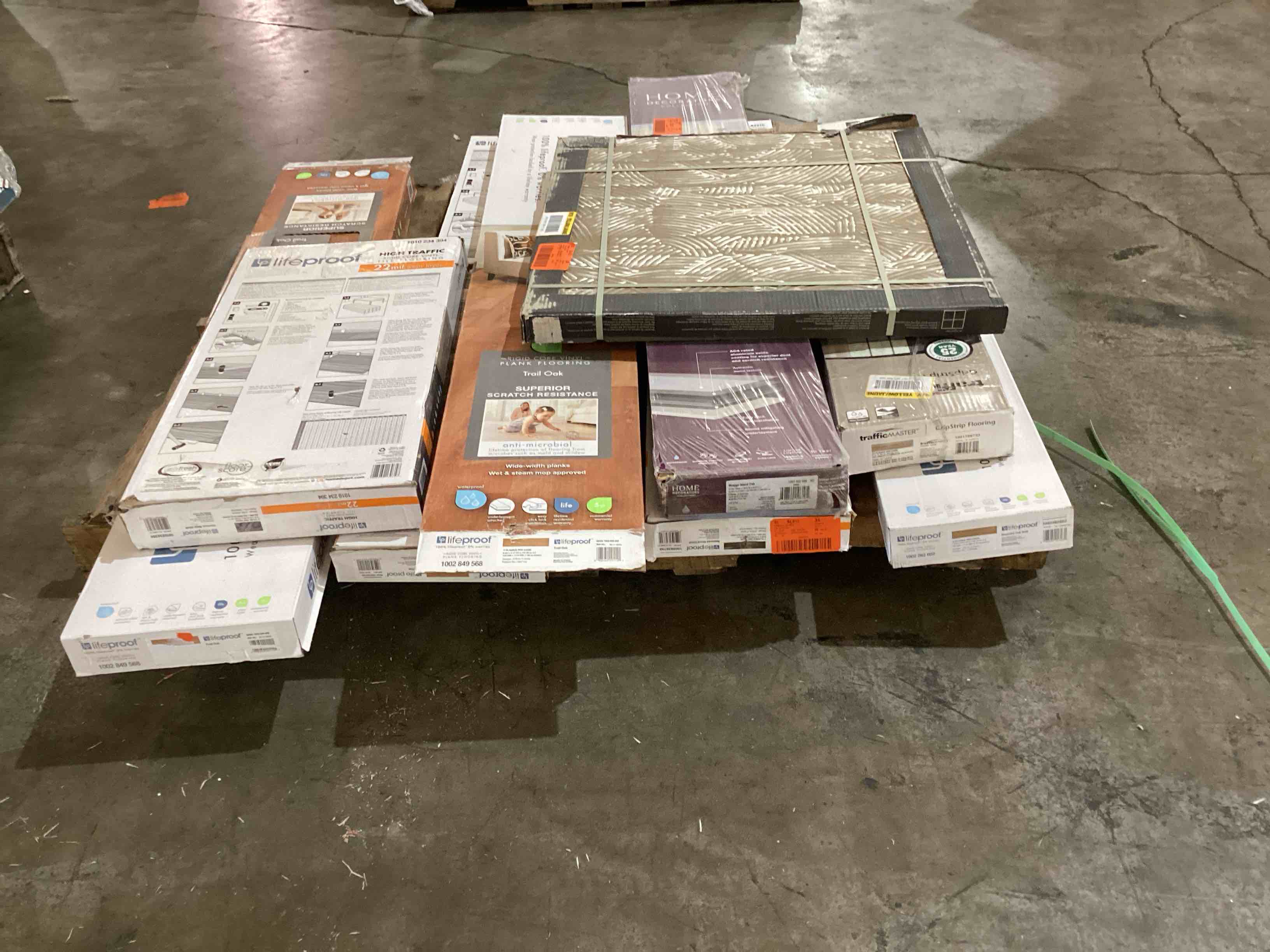 zskid of Assorted Flooring, Wall/floor tile.