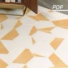GeoHex Burst 8" Hexagon Matte Porcelain Floor and Wall Tile (9.03 Sq. Ft. / Case) peach