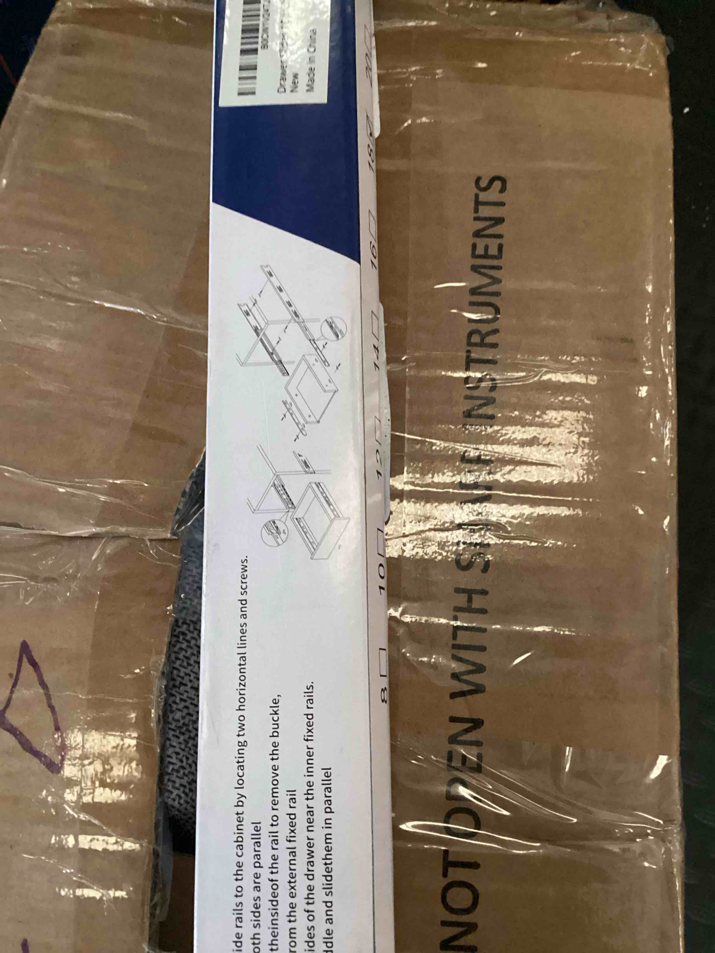 Drawer Slides 18 Inches Side Mount, Heavy Duty Drawer Slides Metal