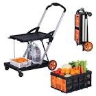 94 44'' H x 24'' W Utility Cart with Wheels