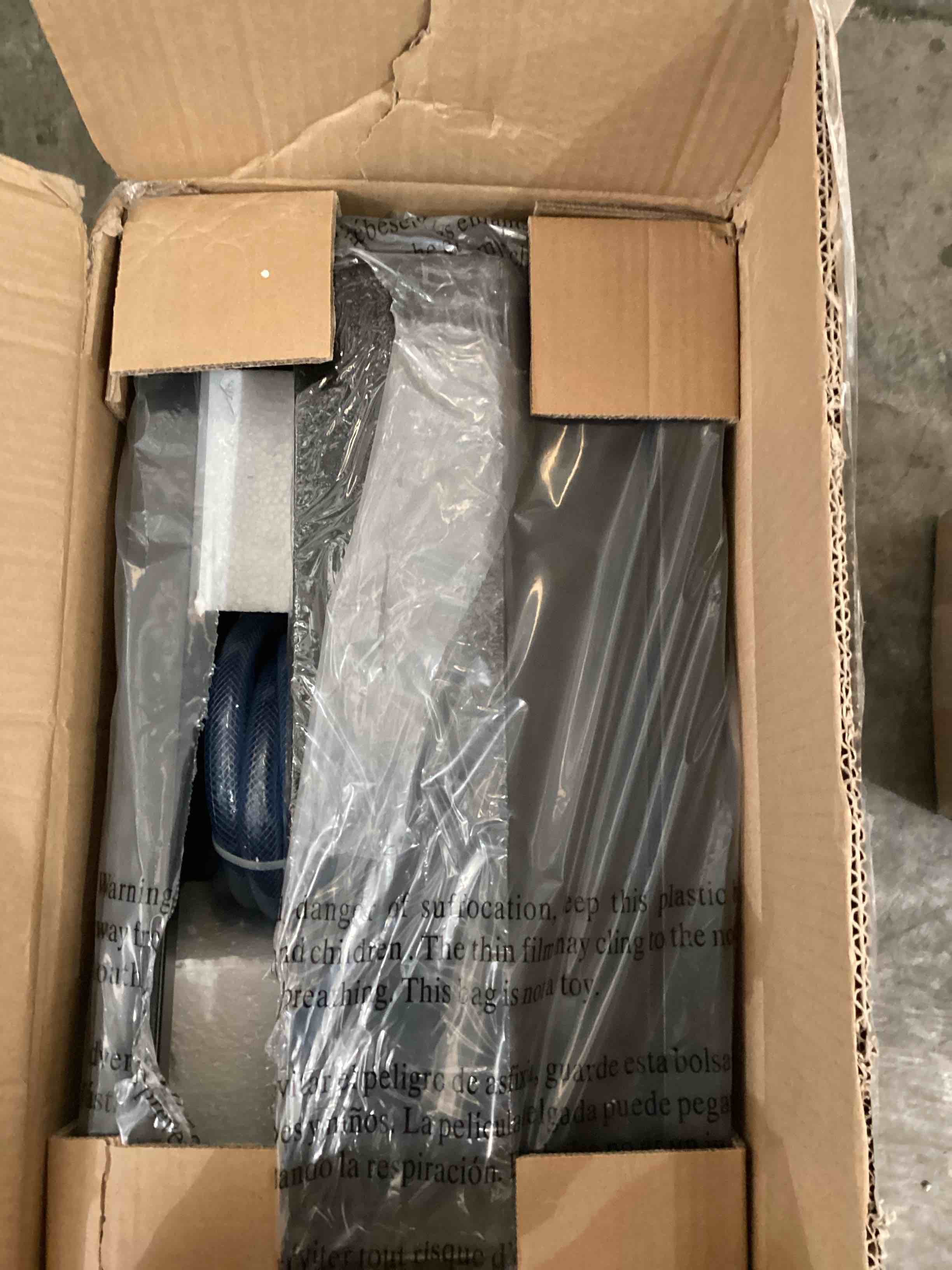 Alpine Corporation 72 H Indoor Acrylic Bubble Wall Corded Electric Fountain