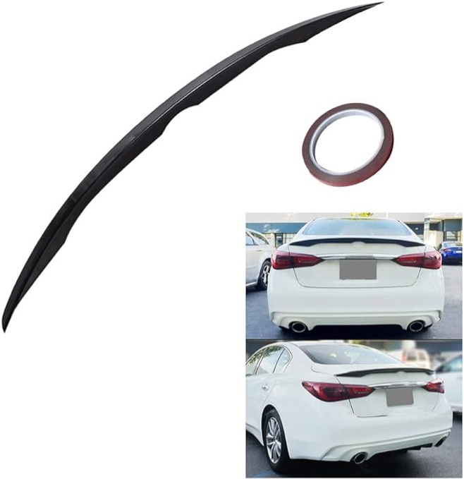 VIP Style Sport Trunk Spoiler Wing Lid Replacement for 2014-2020 Infiniti Q50