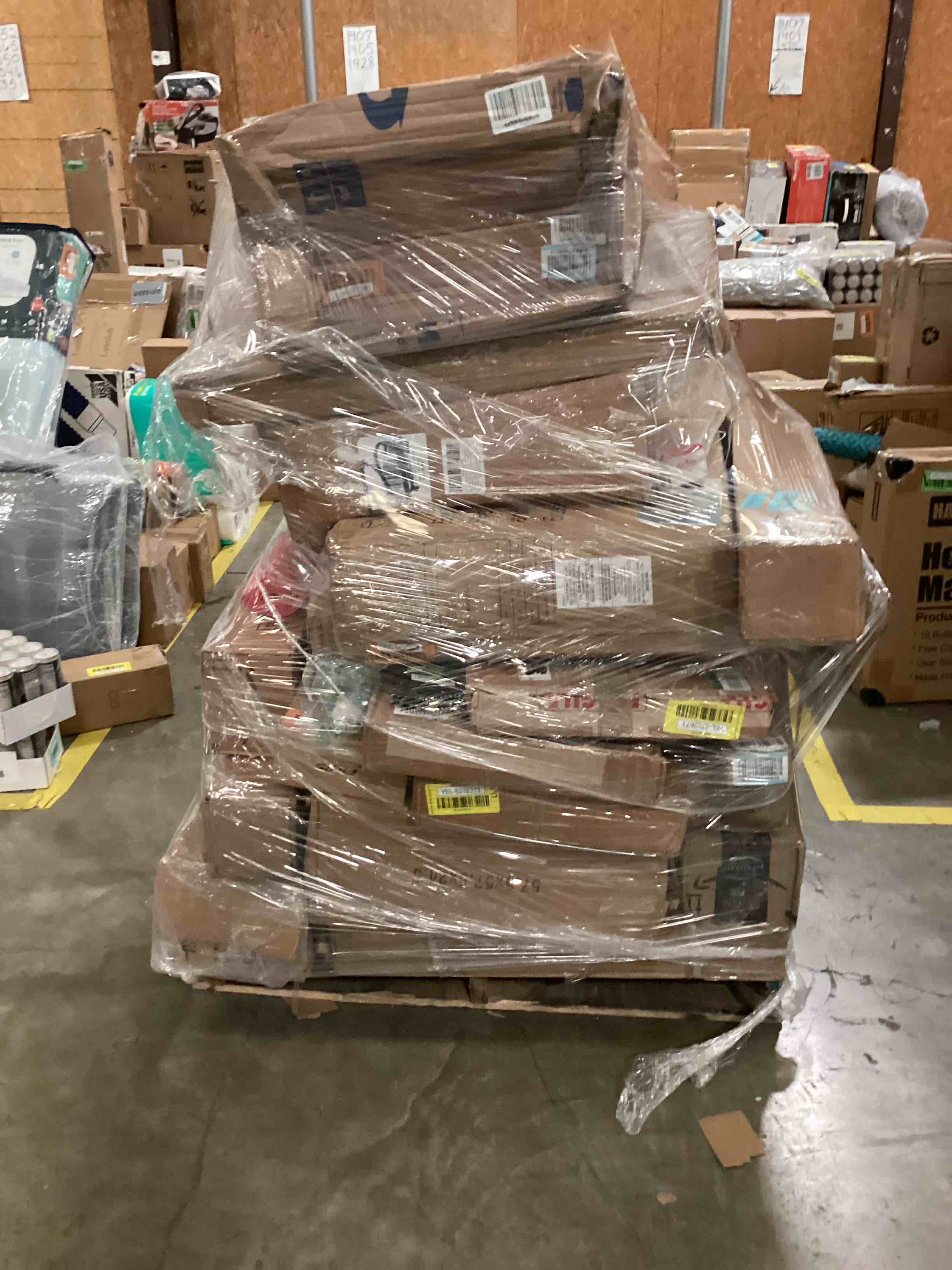 pallet auction (nonrefundable) (must take all)