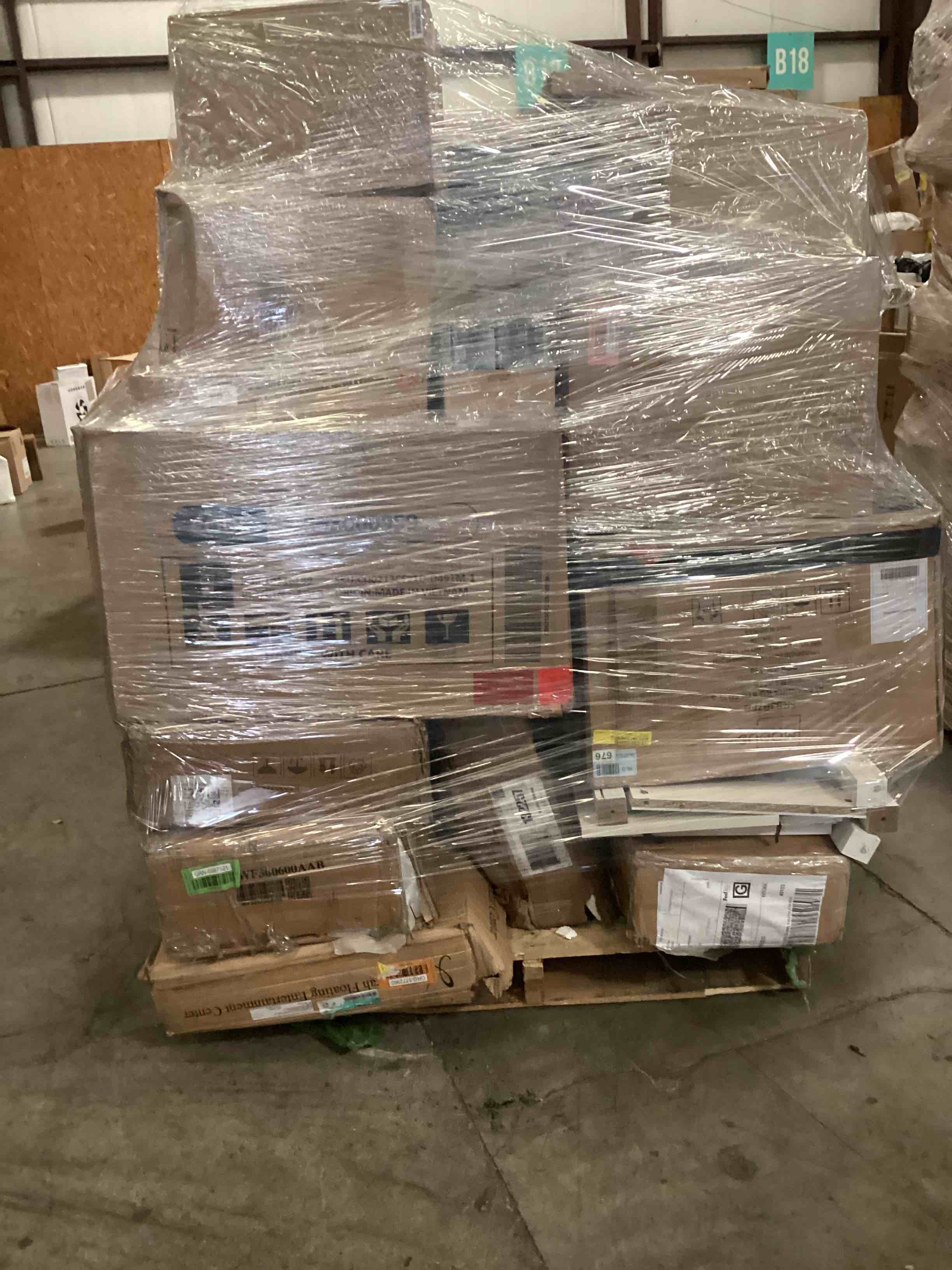 pallet auction nonrefundable (must take all)