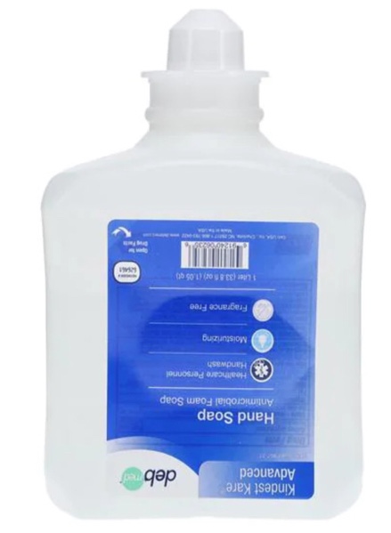 Deb Med,Foaming Fast Acting Antiseptic Handrub HandSoap-9oz-Lot of 10= USA