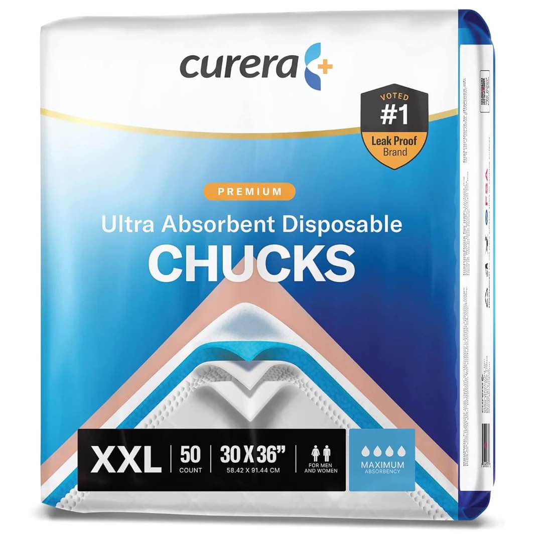 Premium Disposable Underpads 30x36, 25 Pack