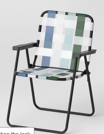 Web Strap Patio Chair - Room Essentials™ 4 pack of case 