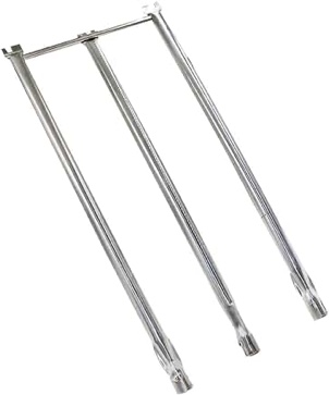 Burner Tubes Set Kit for Weber Genesis Silver B & C, Gold B & C, Spirit 700 Weber 900, 28 1/8" Stainless-Steel Weber 7508 Grill Burner Parts for Spirit 300, Spirit E310 E320 with Side Control Knobs Stainless Steel-Burner Tubes